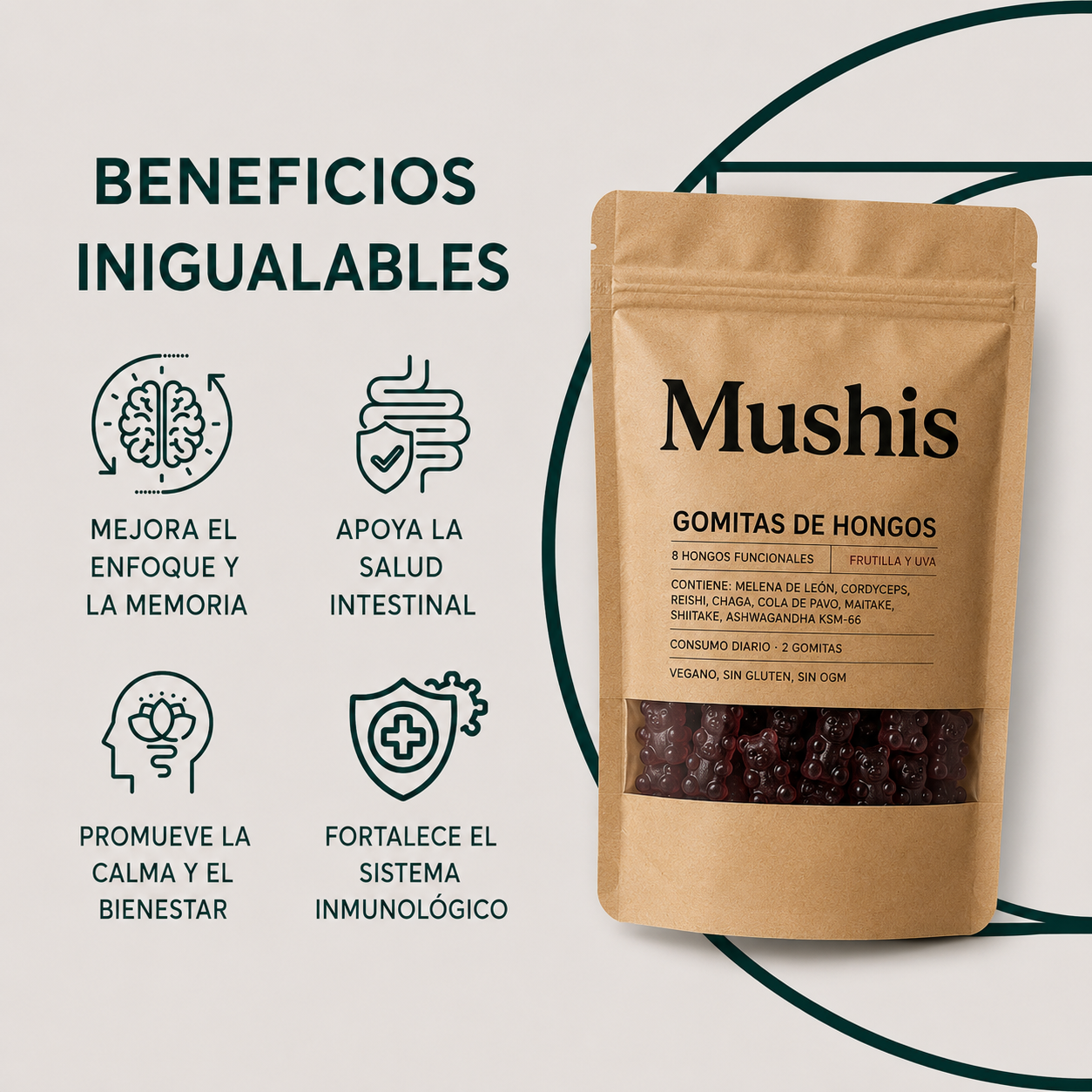 Gomitas de Hongos